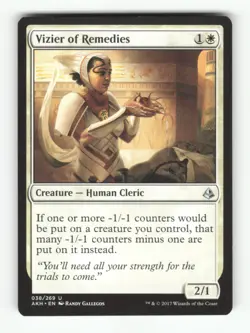 Vizier of Remedies U Amonkhet 38 LP Normal Magic: The Gathering - Image 1