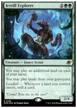 Edge of Eternities #192 Icetill Explorer Foil - Image 1