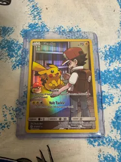 Pokemon Card TCG Pikachu Holo Card 241/236 Secret Sm-Cosmic Eclipse Edition NM - Image 2