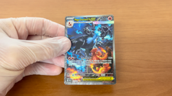 Mega Charizard X EX 125/094 Phantasmal Flames Pokemon Brazil Pack Fresh Card NM+ - Image 2