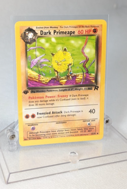 Pokemon - Dark Primeape - Team Rocket - 43/82 - Uncommon - 1st Edition - Image 1