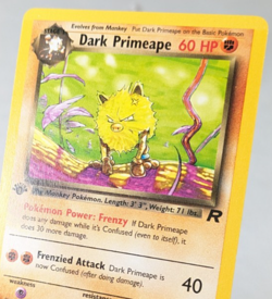 Pokemon - Dark Primeape - Team Rocket - 43/82 - Uncommon - 1st Edition - Image 2