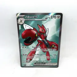 Scizor ex Ultra Rare SV05: Temporal Forces 195/162 Pokemon TCG - Image 1