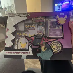 Pokemon TCG Celebrations Collection: Dragapult Prime Box (POK80938) 820650809385 - Image 1