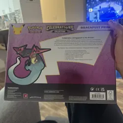 Pokemon TCG Celebrations Collection: Dragapult Prime Box (POK80938) 820650809385 - Image 2