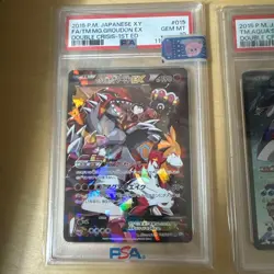 PSA 10 Pokemon Team Aquas Kyogre 006/034 Team Magmas Groudon EX 015/034 1st Ed. - Image 3