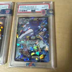 PSA 10 Pokemon Team Aquas Kyogre 006/034 Team Magmas Groudon EX 015/034 1st Ed. - Image 4