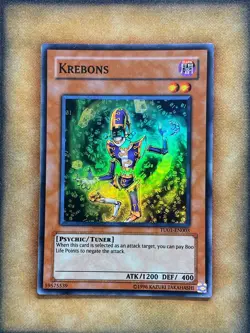 Yugioh Krebons TU01-EN003 Super Rare NM - Image 1