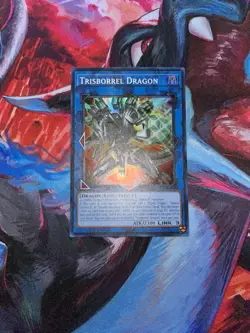 Yugioh! Trisborrel Dragon BPRO-EN048 Super Rare 1st Edition Near Mint - Image 1