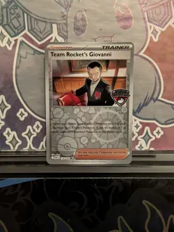 Team Rocket’s Giovanni 174/182 Pokemon TCG Regional Championship Promo - Image 1