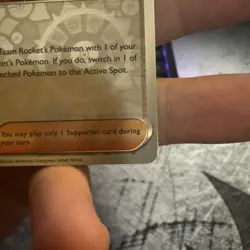 Pokemon TCG Team Rockets Giovanni 174/182 Regional Championship Promo 🔥 - Image 5