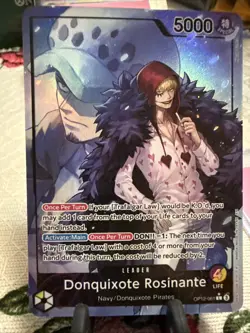 Donquixote Rosinante (061) (Alternate Art) OP12-061 Legacy of the Master Foil - Image 1