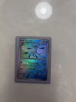 2025 Pokemon SV Prismatic Evolutions Glaceon Reverse Holo Master Ball #025/131 - Image 1