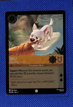 Disney Lorcana Archazia's Island Bolt 18/204 Cold Foil - Image 1