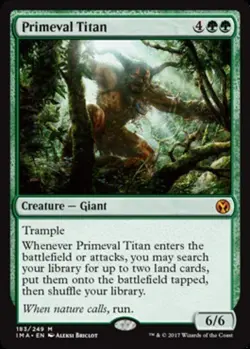 MTG ~ Primeval Titan ~ Iconic Masters ~ Near Mint - Image 1