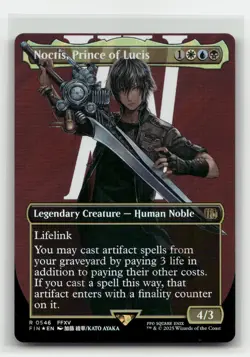 Noctis, Prince of Lucis (Borderless) (Surge Foil) 546 R FINAL FANTASY - Image 1