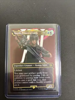Noctis, Prince of Lucis (Borderless) (Surge Foil) Final Fantasy Foil - Image 1