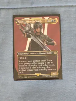 Noctis, Prince of Lucis (Borderless) (Surge Foil) Final Fantasy Foil - Image 1