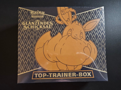 Pokemon TCG Deutsch Glanzendes Schicksal Top-Trainer-Box | Neu & OVP Sealed - Image 1