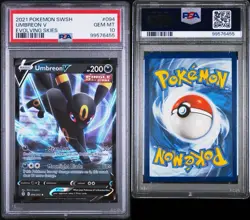 2021 Pokemon SWSH Evolving Skies Umbreon V 094/203 PSA 10 Gem Mint - Image 1