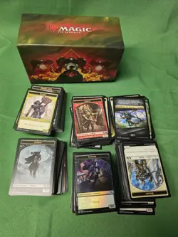 550+ MTG Tokens Lot With Card Storage Box - Magic The Gathering - Image 1