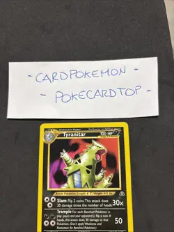 Pokemon Card Tyranitar 31/75 - Neo Discovery - No Holo-eng-Exc! - Image 2