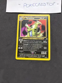 Pokemon Card Tyranitar 31/75 - Neo Discovery - No Holo-eng-Exc! - Image 3