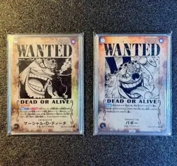 PCG 10 Players Slab SP WANTED ONE PIECE CARD GAME Japanese - Image 1