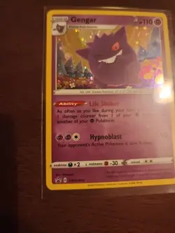 Gengar SWSH052 Holo Promo Card Sword & Shield Near Mint Condition - Image 5