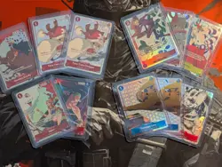 One Piece TCG 2023 Gift Collection 2023 Bundle (11 Cards) NM English - Image 1