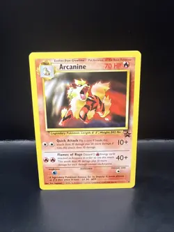 Pokemon Card - Arcanine WoTC Black Star Promo 6 Non Holo N - Image 3