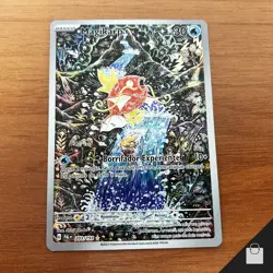 Magikarp 203/193 Paldea Evolved Pokemon Holo Illustration Brazilian Card LP+ NM - Image 1