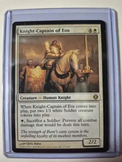 Knight-Captain of Eos Shards of Alara Regular Lightly Played - Image 1