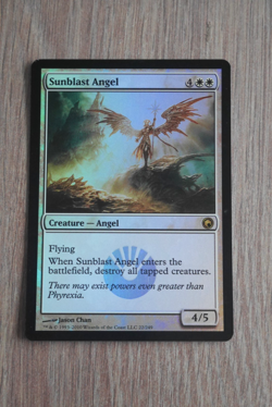 Carte Magic MTG - SUNBLAST ANGEL - anglaise - Image 1