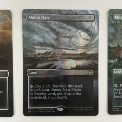 MTG Complete Set (5/5) *Dragonscale Foil* Fetch Lands MT/NM #0114-0118 Tarkir - Image 4
