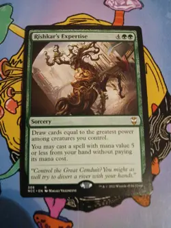 Rishkar's Expertise Commander: Streets of New Capenna Regular - Image 1
