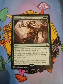 Rishkar's Expertise Commander: Streets of New Capenna Regular - Image 3