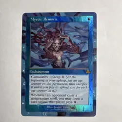Magic: The Gathering Mystic Remora Blue Enchantment Foil Jesper Ejsing - Image 1
