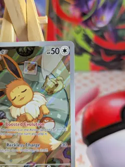POKEMON TCG - EEVEE - SVP 173 BLACK STAR PROMO FULL ART - NM - Image 3