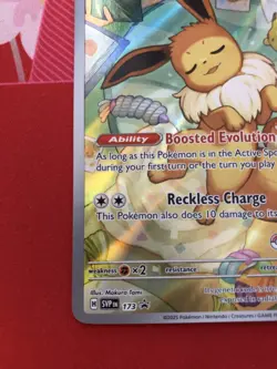 Eevee Pokemon Center Stamped - SVP 173 -Black Star Promo - Pokemon TCG NM - Image 4