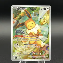 Pokemon TCG Prismatic Evolutions Eevee 173 Black Star Promo NM - Image 1