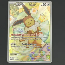 Pokemon TCG Prismatic Evolutions Eevee 173 Black Star Promo NM - Image 3