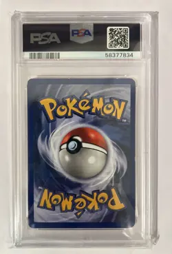 1999 Base Set Pokemon TCG Mewtwo Holo PSA 5 Graded Excellent 10/102 - Image 2