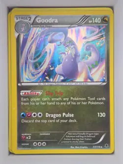 Pokemon TCG Goodra 77/119 Cosmos Holo Blister Exclusives (BLE) Promo NM/LP - Image 1