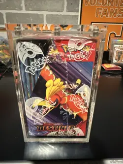 Pokemon Destined Rivals Booster Box Sealed with Acrylic Case - Image 3