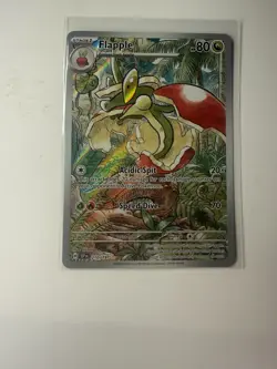 Pokemon TCG Flapple 210/191 Surging Sparks Holo Illustration Rare Full Art NM - Image 2