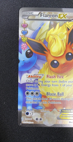Flareon EX Full Art RC28/RC32 Generations Holo Ultra Rare Pokemon TCG Radiant - Image 4