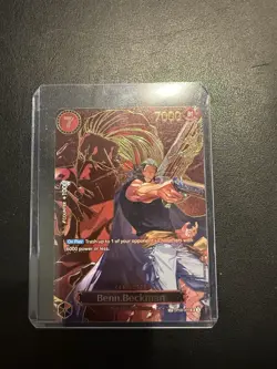 Benn. Beckman (SP OP13) OP09-009 Carrying On His Will English One Piece TCG - Image 1