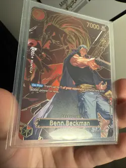 Benn. Beckman (SP OP13) Op09-009 Carrying On His Will English One Piece TCG - Image 1