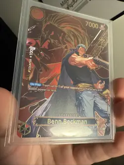 Benn. Beckman (SP OP13) Op09-009 Carrying On His Will English One Piece TCG - Image 2